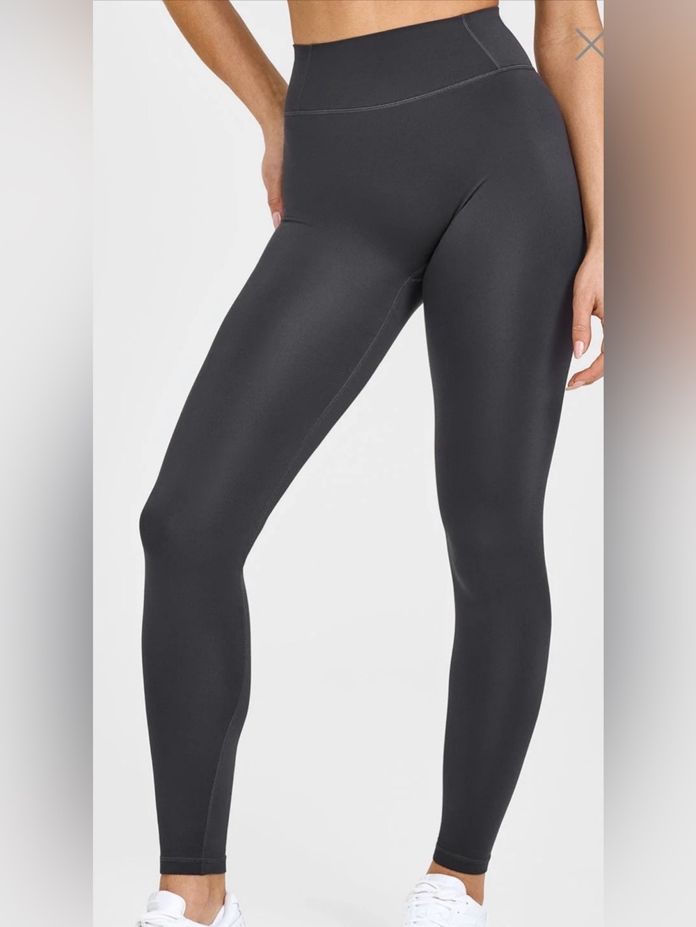 Oner Active Timeless Charcoal High-Waist Leggings